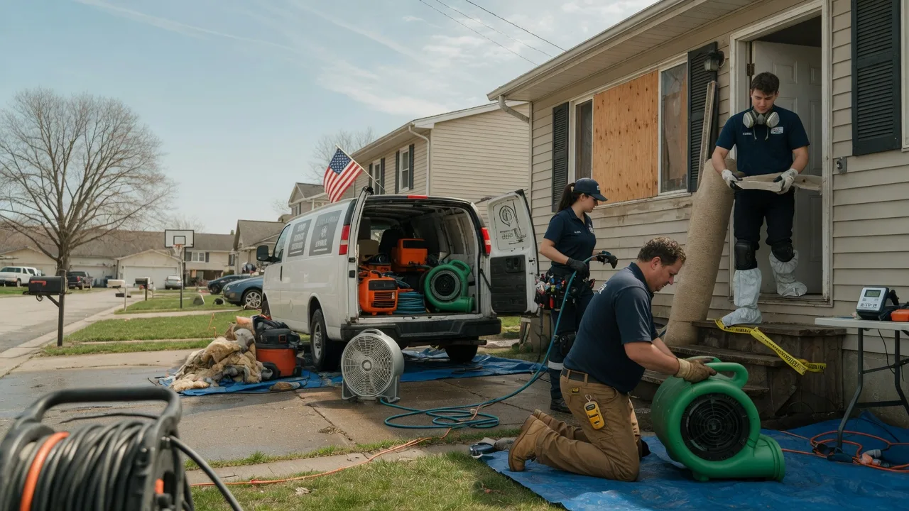 Water Damage Restoration in Calhoun City, MS near me
